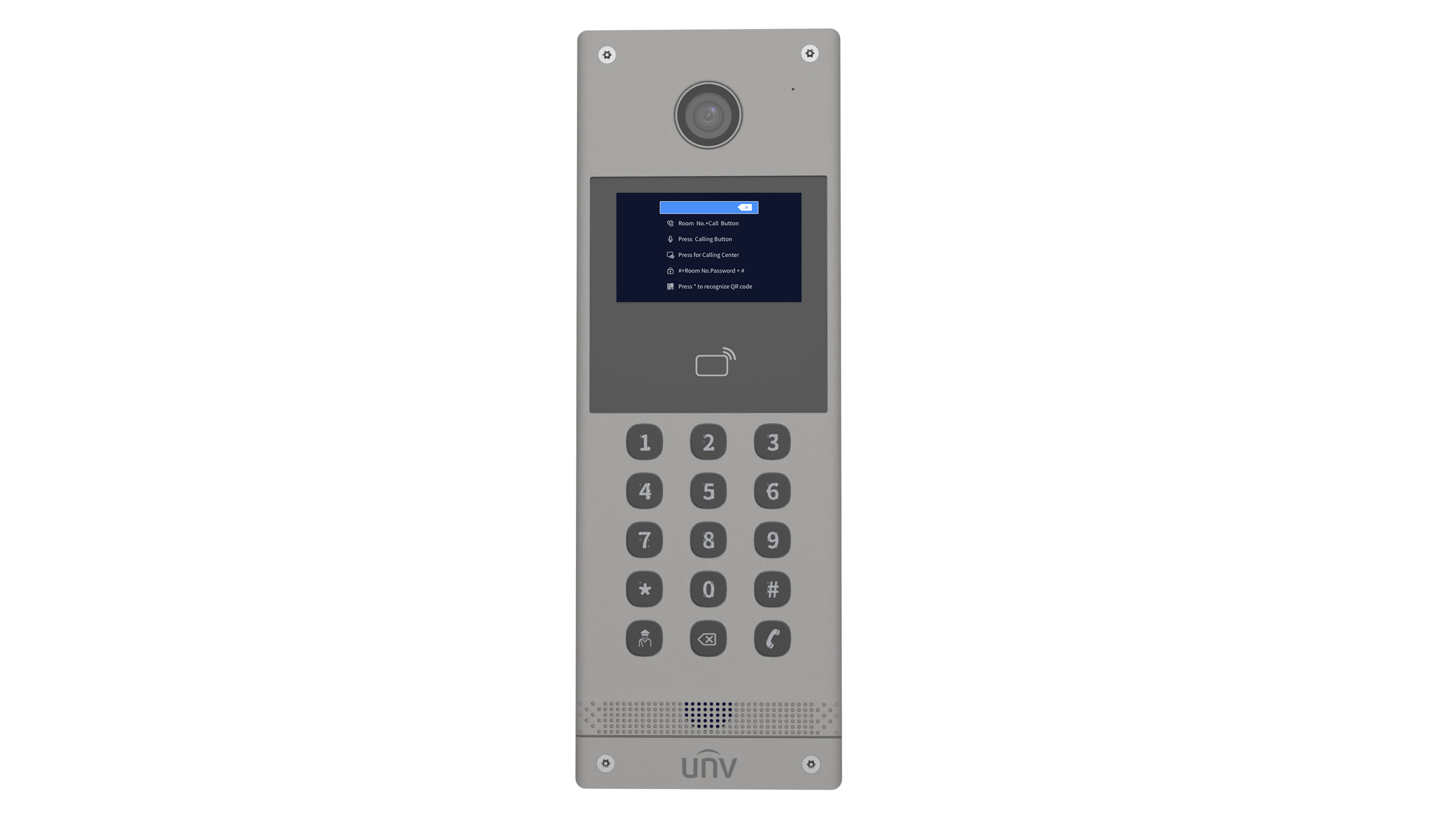 UNV - OEU-301S-HMKA - Apartment Door Station (Metal)