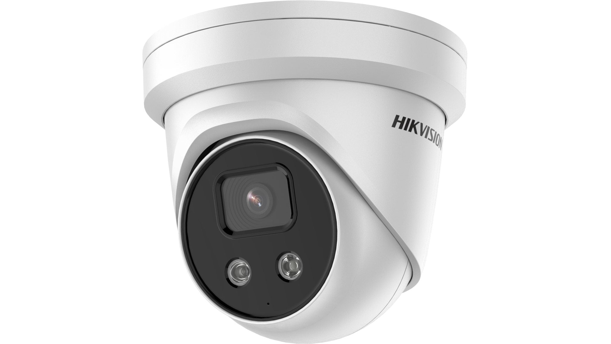 Hikvision - PCI-T15F2SL - 5 MP AcuSense Strobe Light and Audible Warning Fixed Turret Network Camera