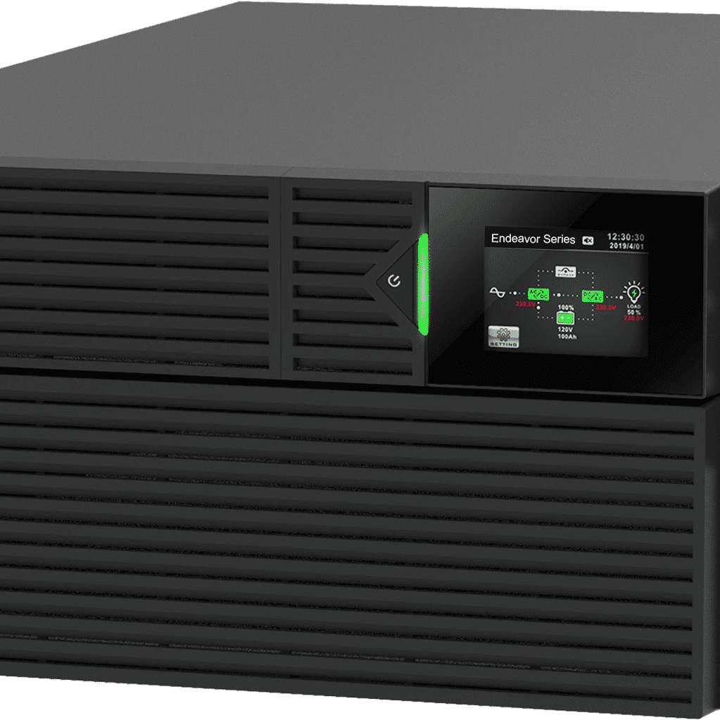 Minuteman - ED6KRT - UPS Online 208-240V 5400W 4U Rack/Tower Ext Run