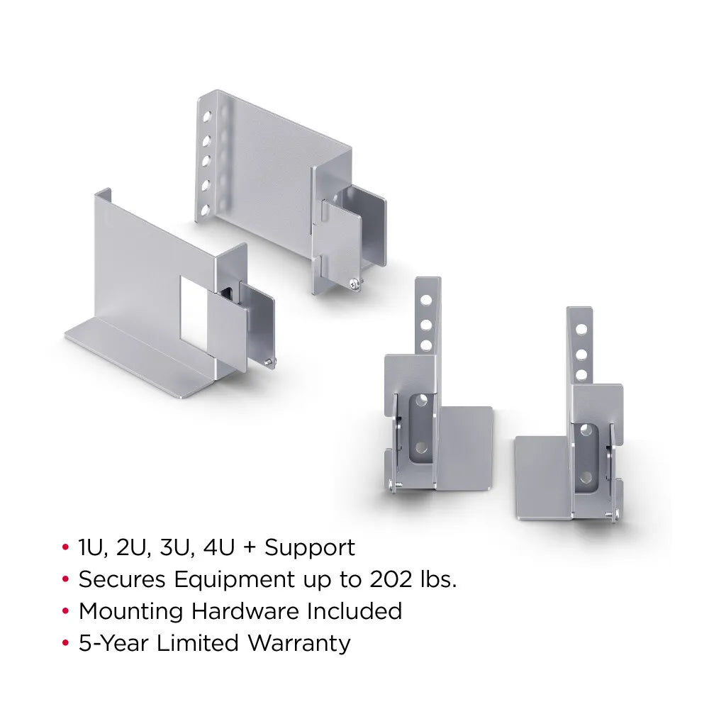 CYBERPOWER - 2POSTKIT - Universal 2-Post Rack Mounting Kit. Up to 202 LBS supported for 1U, 2U, 3U and 4U and up applications.