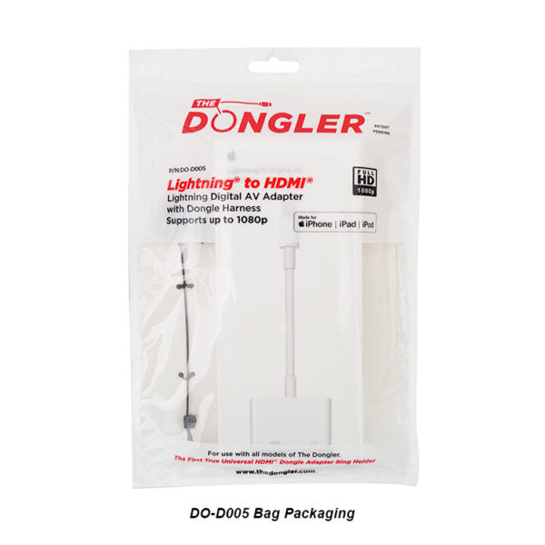 Simply 45 - DO-D005 - APPLE Lightning Digital AV Adapter. MFI Certified. - 1Ea/Bag
