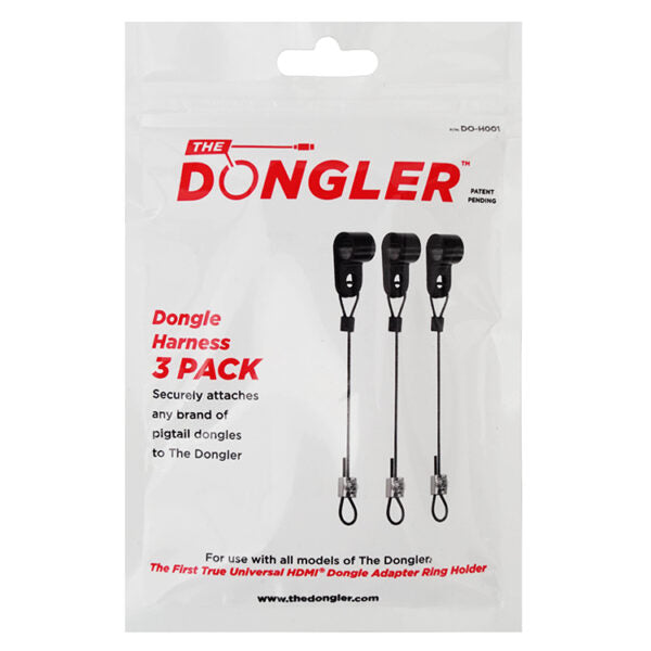 Simply 45 - DO-H001 - The Dongler - Universal Dongle Harness 3 Pack - 1 Ea./Bag