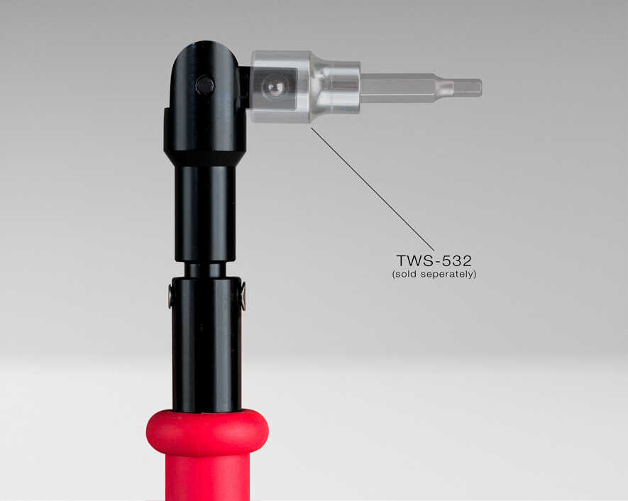 Jonard Tools - TWSW-10SK - Torque Wr,Swivel Head, 10In/Lb W/ 5/32 Socket