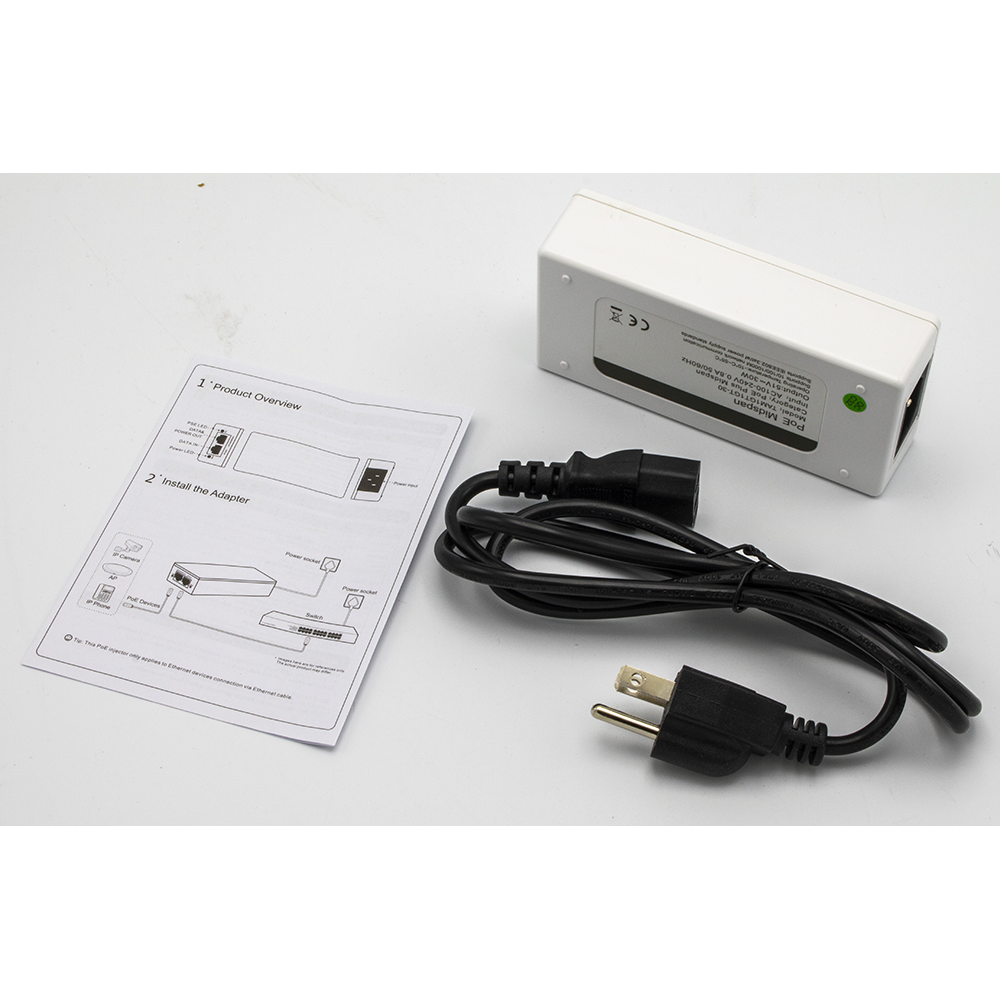 Dahua - DH-TAM1GT1GT-30 - 30W PoE+ Midspan