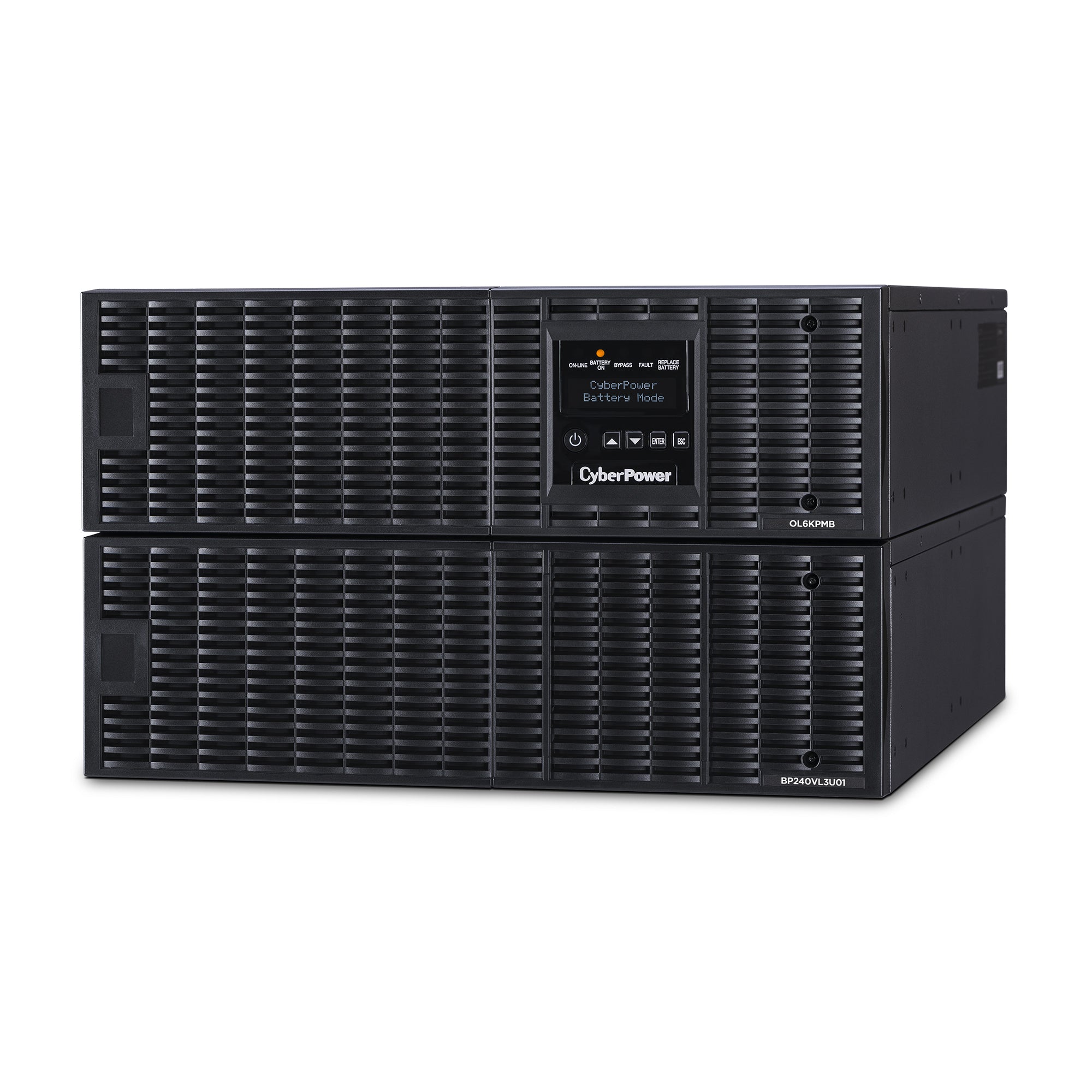 Cyber Power - OL6KRTHW - UPS SYSTEMS Smart App Online, 6KVA/6KW, online double-conversion UPS, PF=1, 6U rack/tower convertible