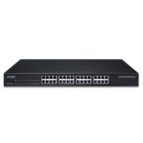 Planet - VGW-3220FS - 32-Port SIP VoIP Gateway (32*FXS): IETF SIP 2.0, T.38/T.30, STUN/Outbound Proxy