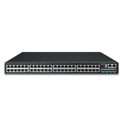 Planet - SGS-6341-48T4X - Layer 3 48-Port 10/100/1000T + 4-Port 10G SFP+ Stackable Managed Gigabit Switch