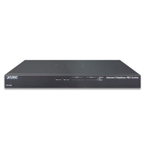 Planet - IPX-2200 - 200 User Asterisk base Advance IP PBX with 2-expandable PCI interface slots (FXO/FXS/GSM)
