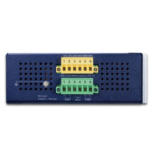 Planet - IVR-300 - Industrial 5-Port 10/100/1000T VPN Security Gateway 2 DI/DO, 1 RS485, Dual DC 9~54V
