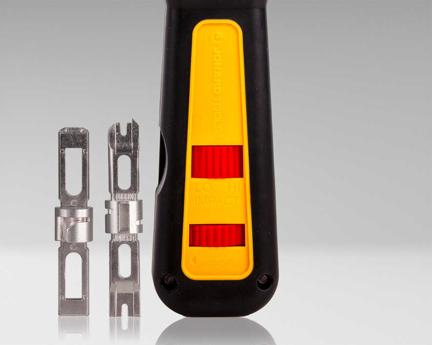 Jonard Tools - EPDS-91461 - Punchdown Tool with Grip and 2 Blades 66 & 110