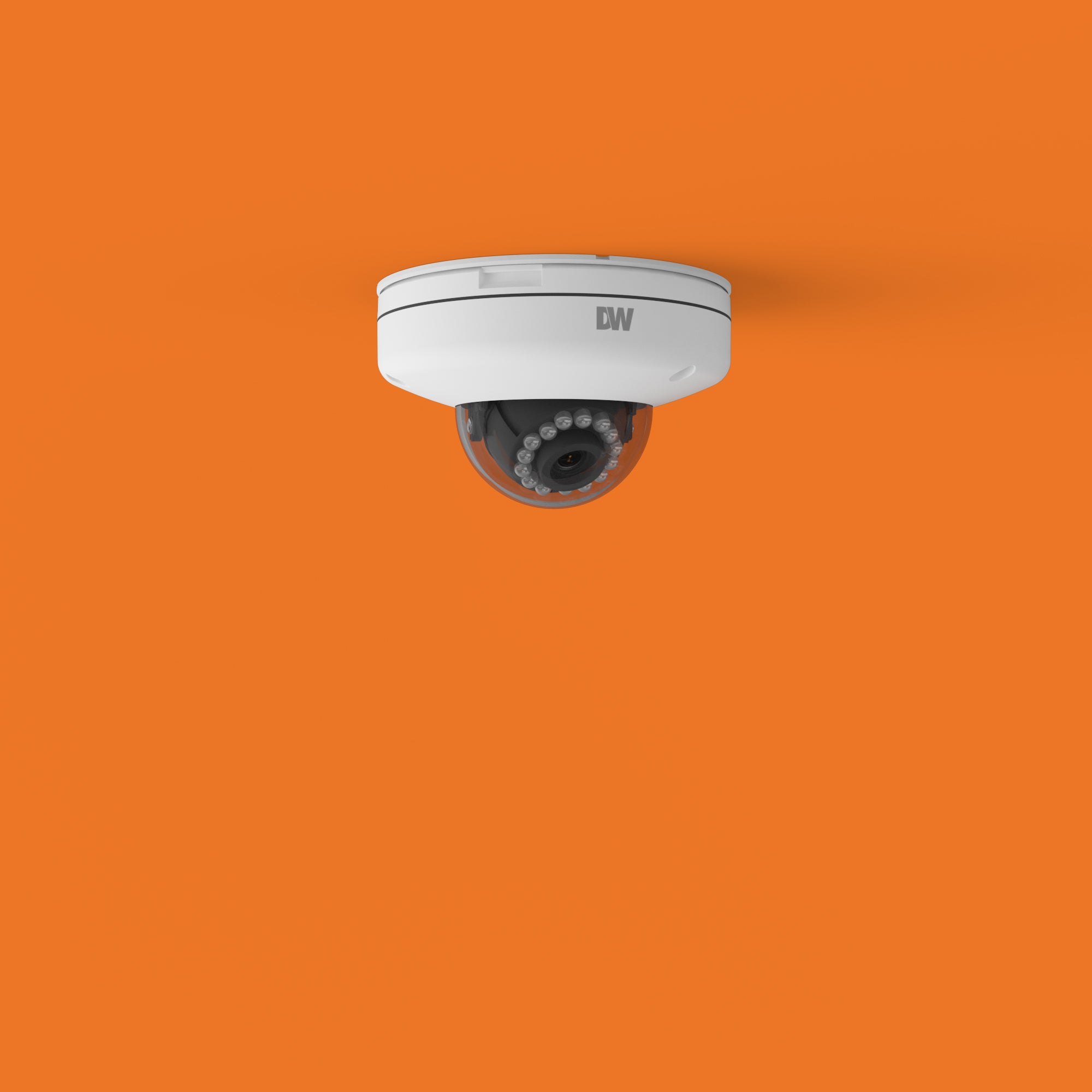 Digital Watchdog - DWC-MF4Wi6WC5 - MEGApix CaaS 4MP ultra low-profile vandal dome IP camera with 6.0mm fixed lens with 512GB Storage