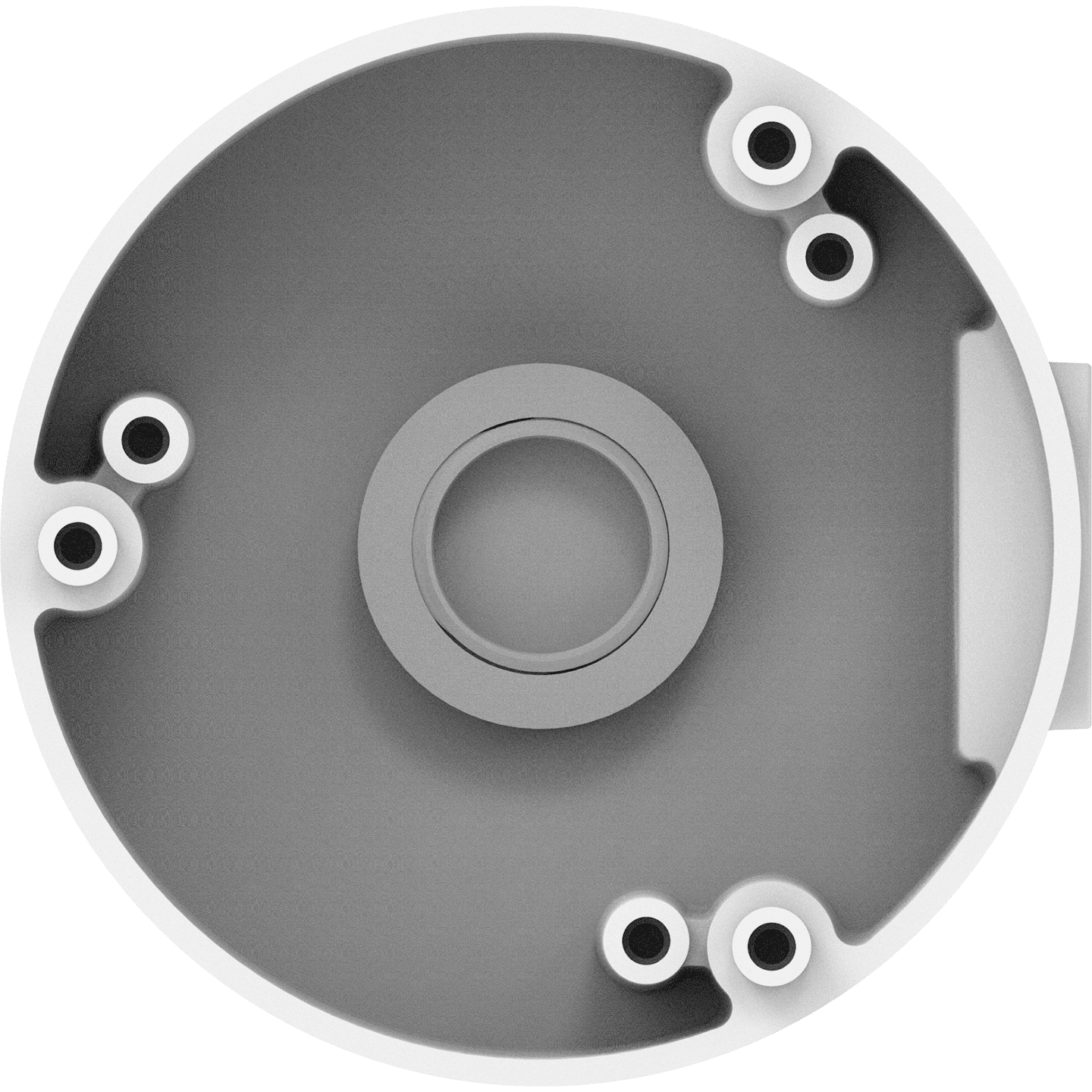 SECO-LARM - EV-SSWQ - Junction Box Bracket for Small Turret Cameras - White
