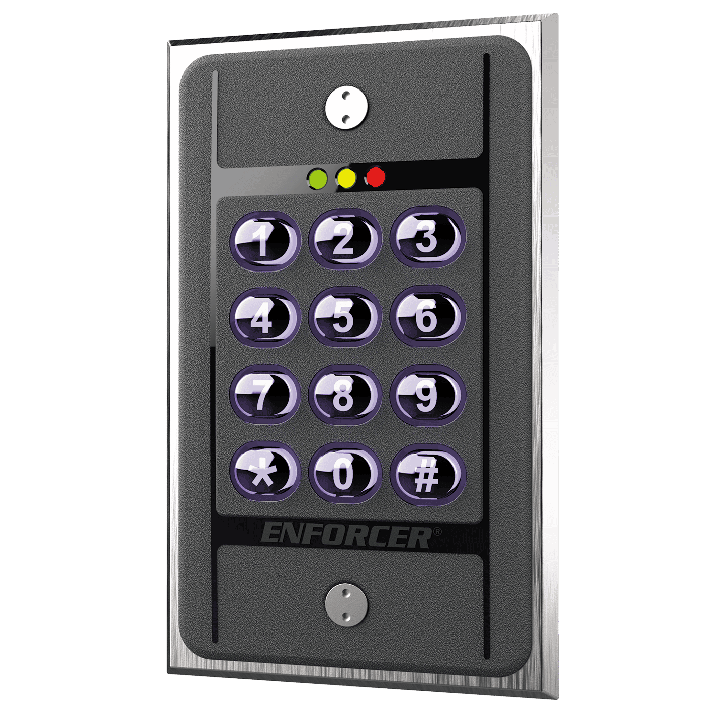 SECO-LARM - SK-B111-PQ - Bluetooth Access Controller – Indoor Single-Gang Keypad with Prox