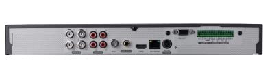 HANWHA TECHWIN HRX-421-2TB 8MP 4 Channel Analog + 2 Channel Network AHD/HDTVI/HDCVI/CVBS/IP inputs Pentabrid DVR (2TB HDD Included)