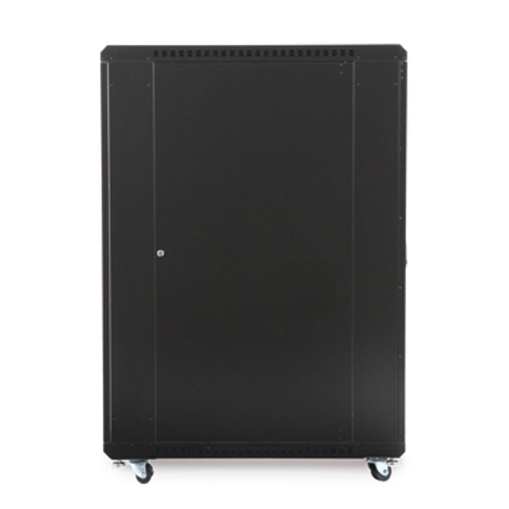 Kendall Howard - 3101-3-001-27 - 27U LINIER® Server Cabinet - Glass/Solid Doors - 36