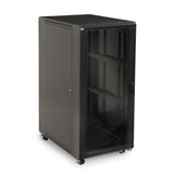 Kendall Howard - 3103-3-001-27 - 27U LINIER® Server Cabinet - Glass/Glass Doors - 36" Depth
