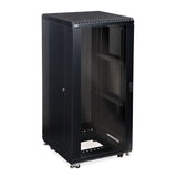 Kendall Howard - 3103-3-024-27 - 27U LINIER® Server Cabinet - Glass/Glass Doors - 24" Depth