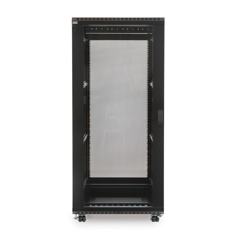 Kendall Howard - 3103-3-024-27 - 27U LINIER® Server Cabinet - Glass/Glass Doors - 24