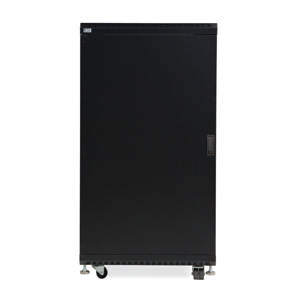 Kendall Howard - 3106-3-024-22 - 22U LINIER® Server Cabinet - Solid/Vented Doors - 24
