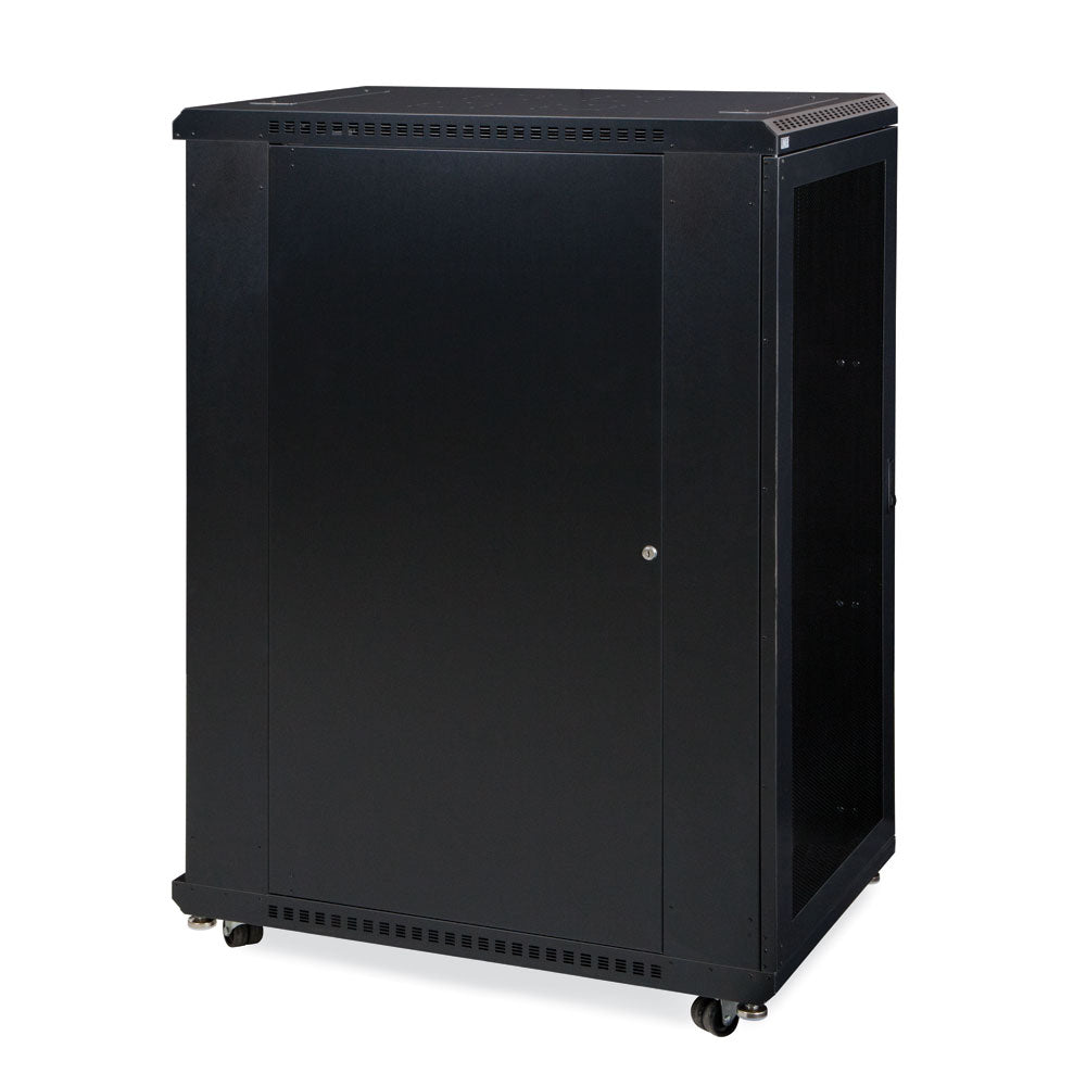 Kendall Howard - 3107-3-001-27 - 27U LINIER® Server Cabinet - Vented/Vented Doors - 36