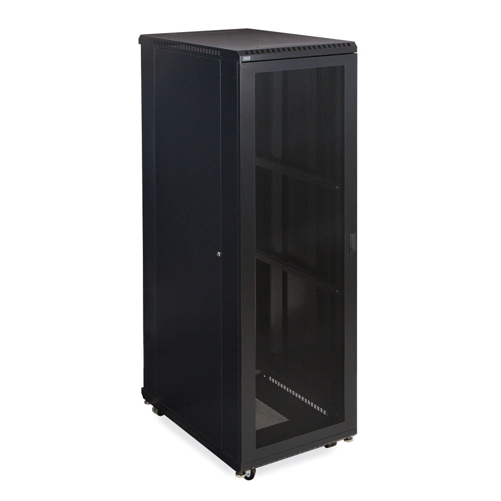 Kendall Howard - 3107-3-001-42 - 42U LINIER® Server Cabinet - Vented/Vented Doors - 36