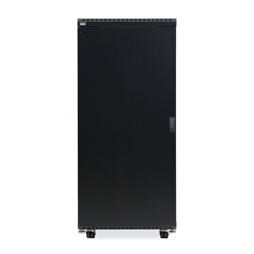 Kendall Howard - 3108-3-001-27 - 27U LINIER® Server Cabinet - Solid/Solid Doors - 36
