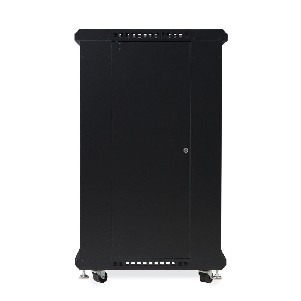 Kendall Howard - 3108-3-024-22 - 22U LINIER® Server Cabinet - Solid/Solid Doors - 24