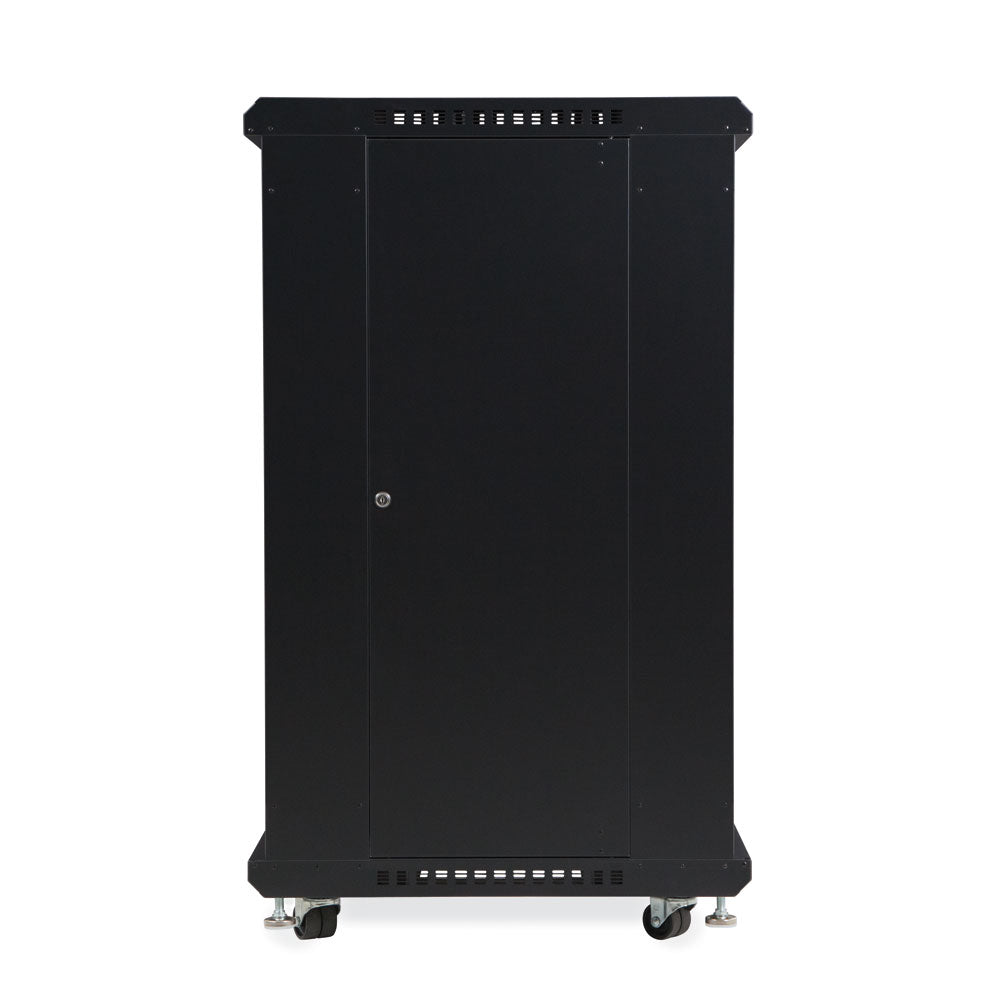 Kendall Howard - 3108-3-024-22 - 22U LINIER® Server Cabinet - Solid/Solid Doors - 24