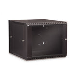 Kendall Howard - 3130-3-001-09 - 9U LINIER® Swing-Out Wall Mount Cabinet - Glass Door