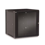 Kendall Howard - 3130-3-001-12 - 12U LINIER® Swing-Out Wall Mount Cabinet - Glass Door