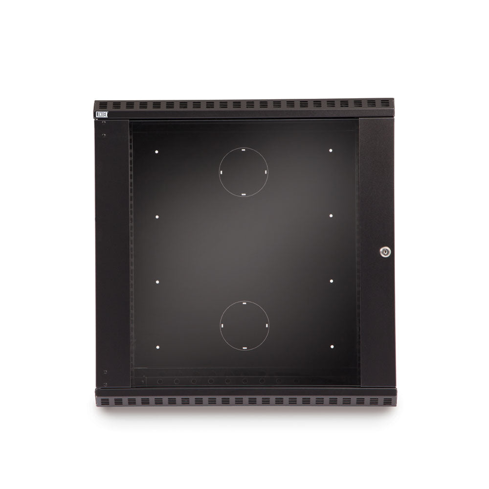 Kendall Howard - 3130-3-001-12 - 12U LINIER® Swing-Out Wall Mount Cabinet - Glass Door
