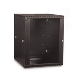 Kendall Howard - 3130-3-001-15 - 15U LINIER® Swing-Out Wall Mount Cabinet - Glass Door