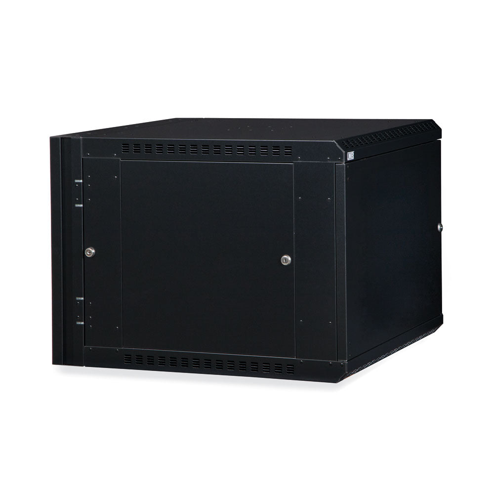 Kendall Howard - 3131-3-001-09 - 9U LINIER® Swing-Out Wall Mount Cabinet - Solid Door