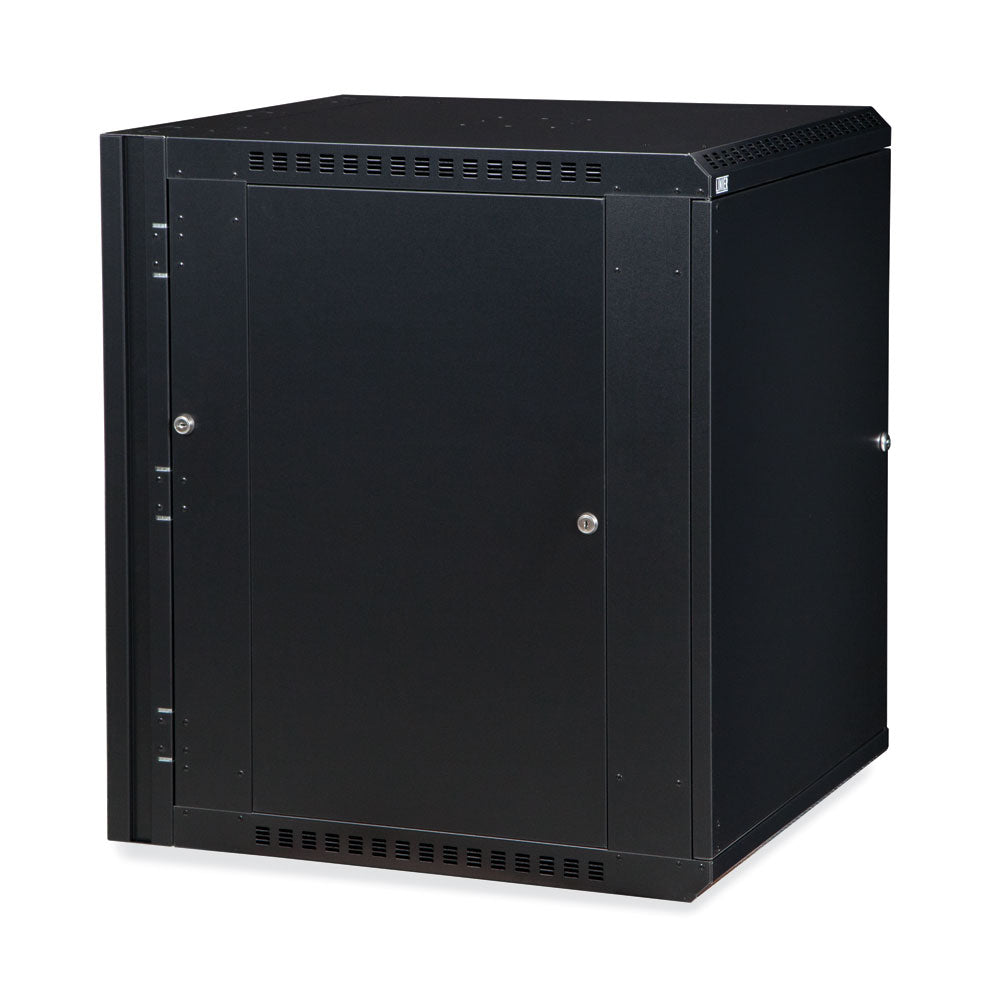 Kendall Howard - 3131-3-001-15 - 15U LINIER® Swing-Out Wall Mount Cabinet - Solid Door