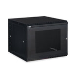 Kendall Howard - 3132-3-001-09 - 9U LINIER® Swing-Out Wall Mount Cabinet - Vented Door