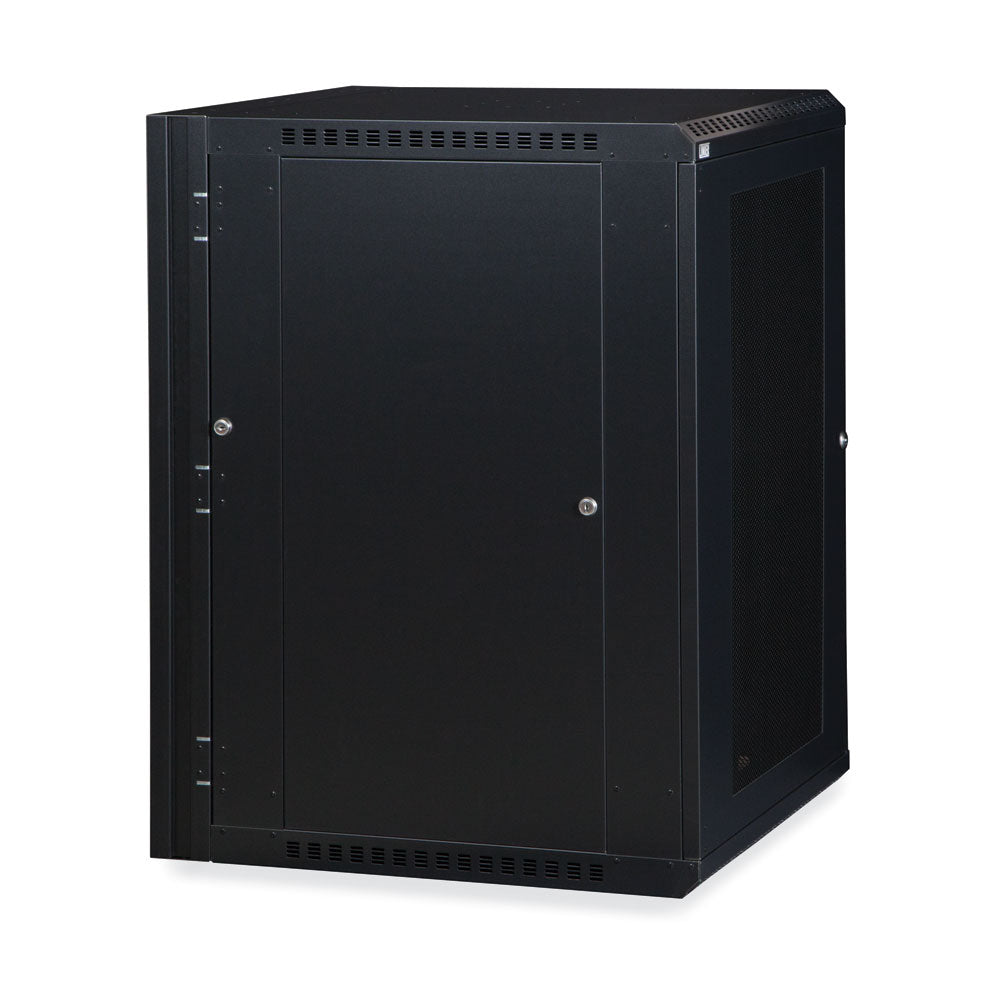 Kendall Howard - 3132-3-001-18 - 18U LINIER® Swing-Out Wall Mount Cabinet - Vented Door