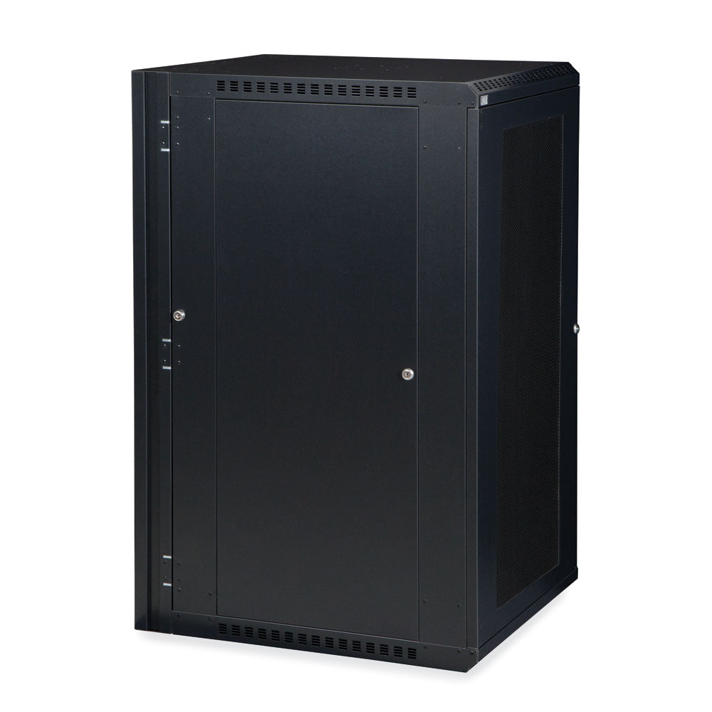 Kendall Howard - 3132-3-001-22 - 22U LINIER® Swing-Out Wall Mount Cabinet - Vented Door