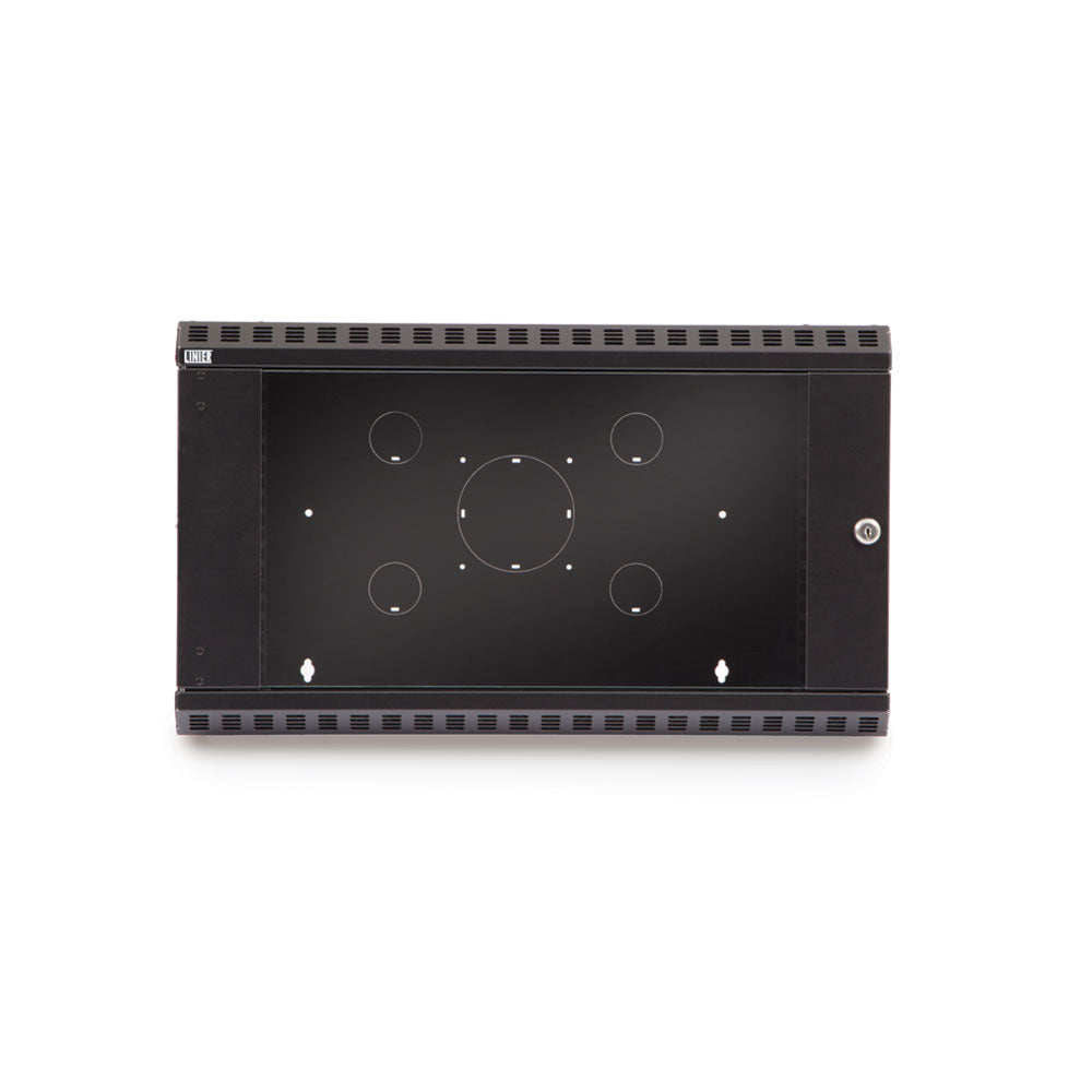 Kendall Howard - 3140-3-001-06 - 6U LINIER® Fixed Wall Mount Cabinet - Glass Door
