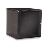 Kendall Howard - 3140-3-001-12 - 12U LINIER® Fixed Wall Mount Cabinet - Glass Door
