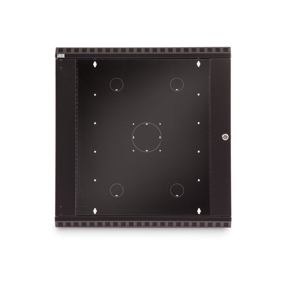 Kendall Howard - 3140-3-001-12 - 12U LINIER® Fixed Wall Mount Cabinet - Glass Door