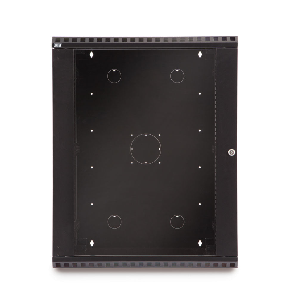 Kendall Howard - 3140-3-001-15 - 15U LINIER® Fixed Wall Mount Cabinet - Glass Door