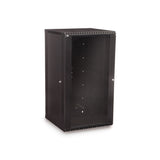 Kendall Howard - 3140-3-001-22 - 22U LINIER® Fixed Wall Mount Cabinet - Glass Door