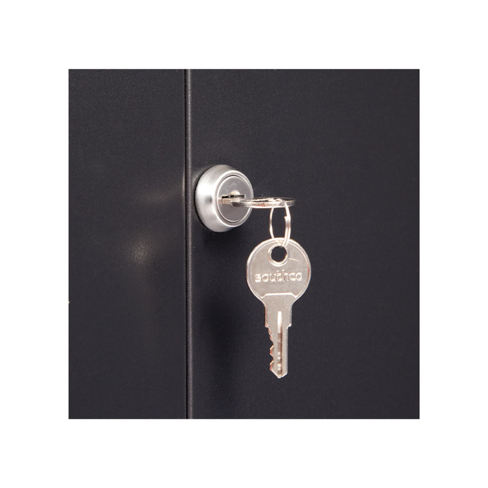Kendall Howard - 3140-3-001-22 - 22U LINIER® Fixed Wall Mount Cabinet - Glass Door