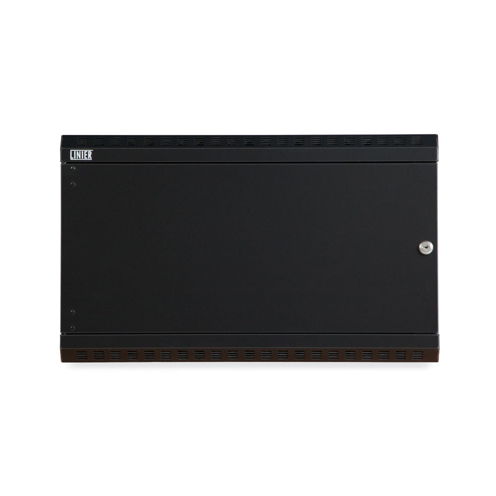 Kendall Howard - 3141-3-001-06 - 6U LINIER® Fixed Wall Mount Cabinet - Solid Door