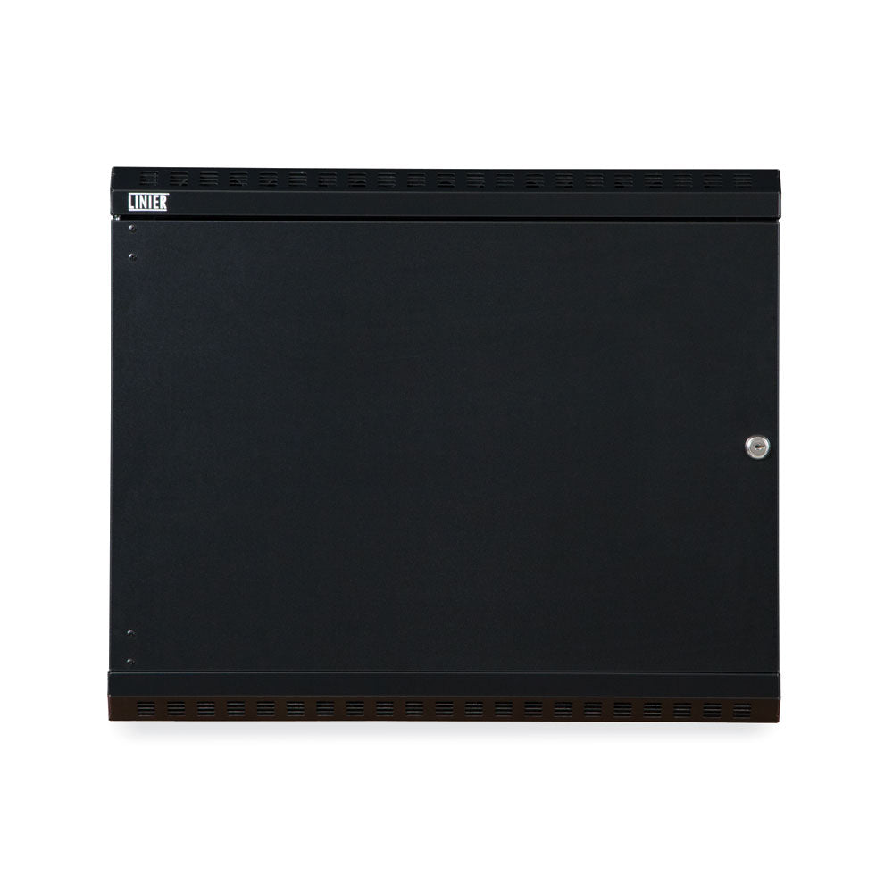 Kendall Howard - 3141-3-001-09 - 9U LINIER® Fixed Wall Mount Cabinet - Solid Door