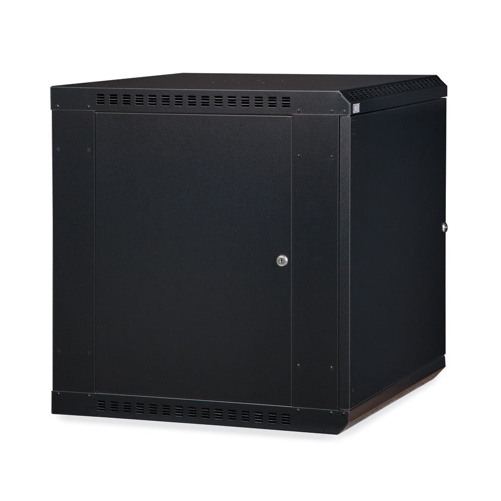 Kendall Howard - 3141-3-001-12 - 12U LINIER® Fixed Wall Mount Cabinet - Solid Door