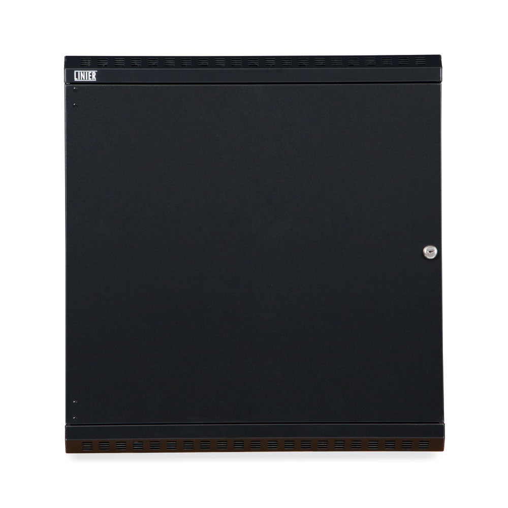 Kendall Howard - 3141-3-001-12 - 12U LINIER® Fixed Wall Mount Cabinet - Solid Door