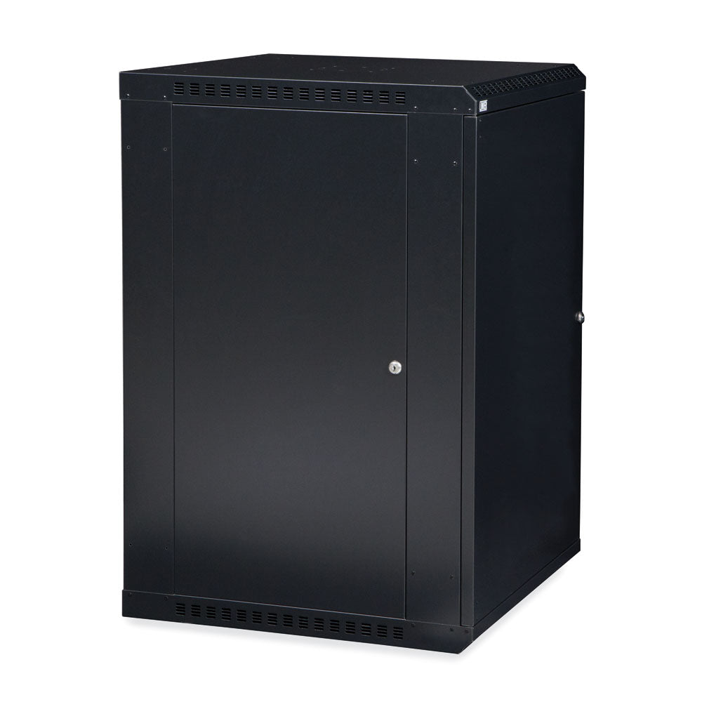 Kendall Howard - 3141-3-001-18 - 18U LINIER® Fixed Wall Mount Cabinet - Solid Door