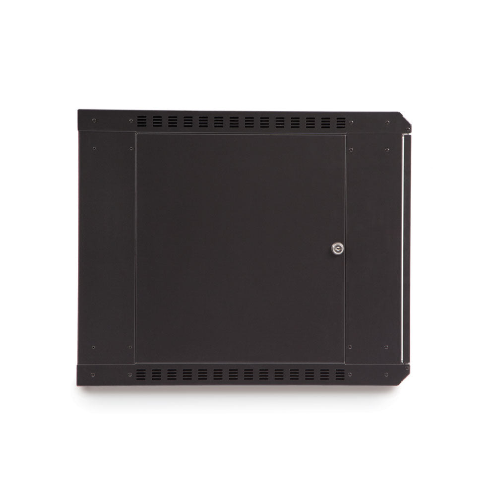 Kendall Howard - 3142-3-001-09 - 9U LINIER® Fixed Wall Mount Cabinet - Vented Door