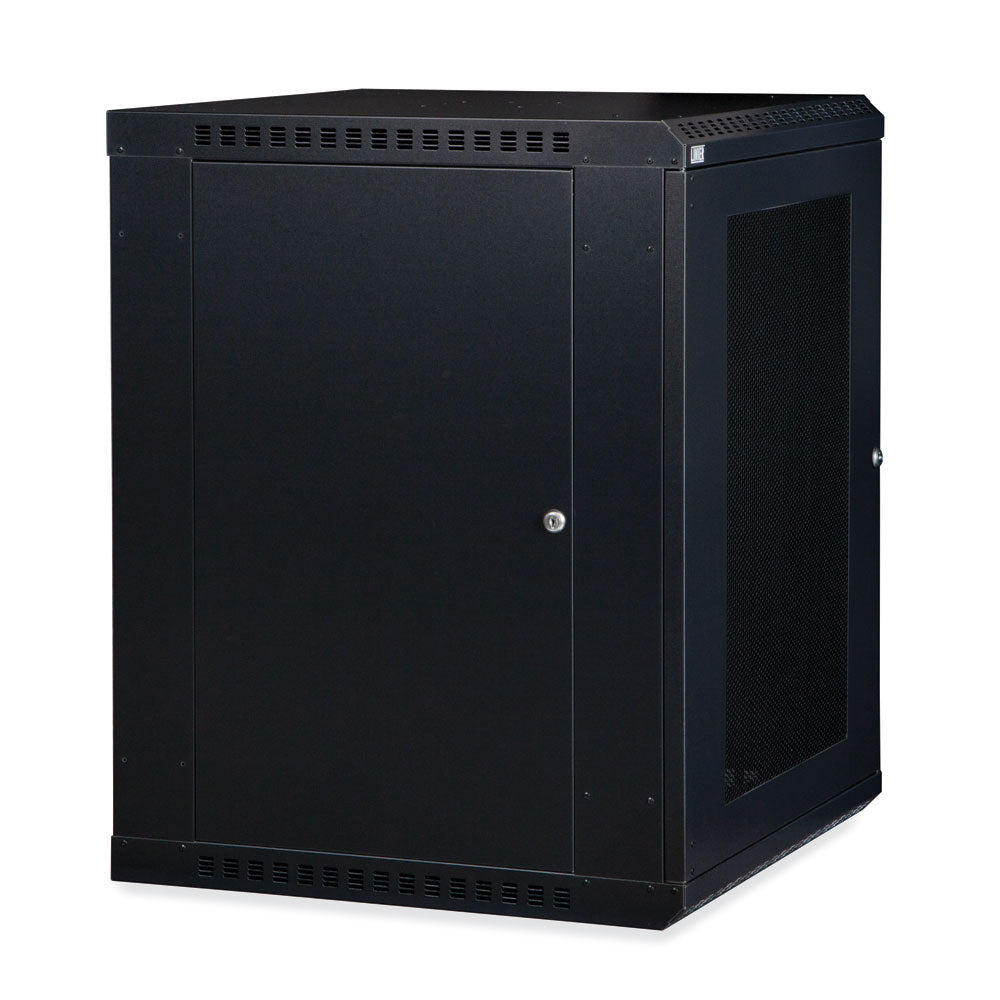 Kendall Howard - 3142-3-001-15 - 15U LINIER® Fixed Wall Mount Cabinet - Vented Door